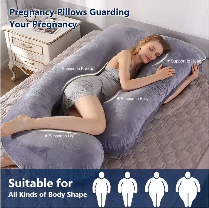 U-Shape Maternity Pillow Sleep Support